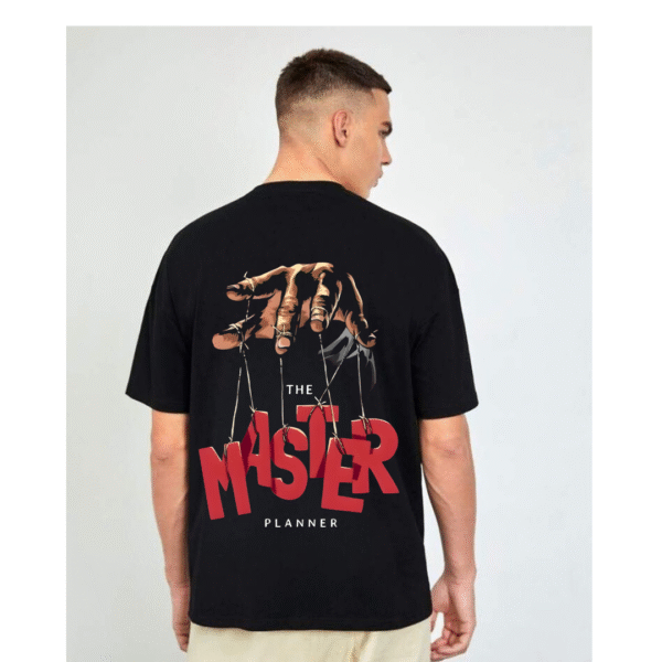 MASTER Black Oversized T-Shirt