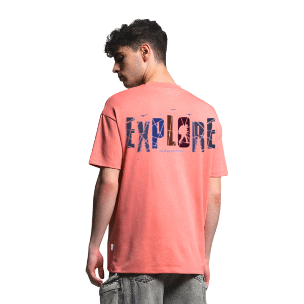 EXPLORE Dusty Pink OverSized T-Shirt