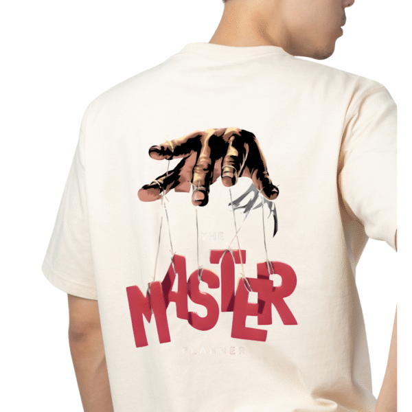 MASTER Creame Oversized T-Shirt